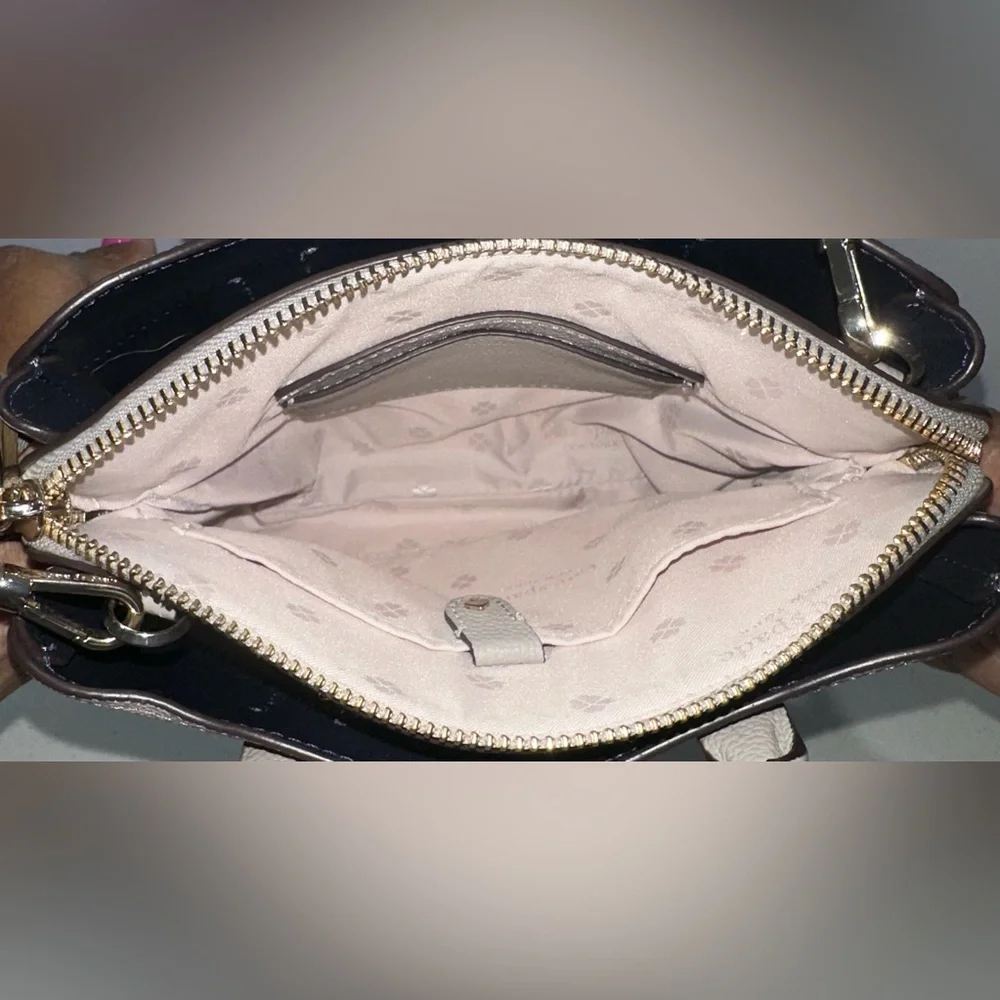 Kate Spade New York Margaux mini satchel in refined grain leather. NWOT